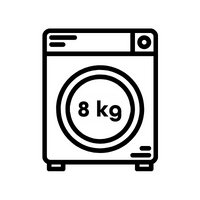 Lavadoras - 8 Kg